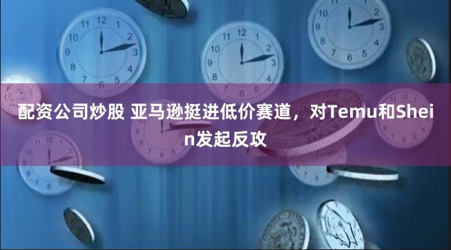 配资公司炒股 亚马逊挺进低价赛道，对Temu和Shein发起反攻